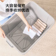 Hecho en JD.com Caja de almacenamiento de ropa de serie Max Acabado de plástico, volumen de la rueda 160L 722*525*433 mm