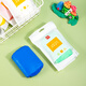 
Deli 100g large package ultra light clay toys children's beach color mud plasticine clay DIY art handmade materials children's school start stationery birthday gift green