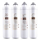 点洲适用于美的净水器滤芯F1全套通用MRO202A-4 203-4 1592-50G反渗透 【单支】-PP棉