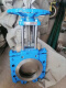 Renjuyi personalizado ZT9928 Válvula de pulpa de hierro fundido Válvula de acero inoxidable de acero inoxidable Válvula de compuerta de limo de acero inoxidable de acero inoxidable.