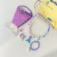 Chimera (CHIMERA) 6-piece mermaid jewelry set decorations for children, daughters, birthday gifts, birthday gifts for girls