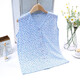 AB Unterwäsche Frauen purer Baumwollpyjamas Sommer ärmellose Sweatshirt mittleren Alters und ältere Mütter gedruckt V-Ausschnitt Strickjacke T-Shirt S724 Bud L (160/90)