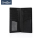 Jinlilai leather goods men's wallet simple long top layer cowhide wallet business card bag light business leather bag merchant shopping mall same style 99K8-Black