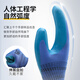 星宇 浸胶劳保手套 优耐保系列乳胶压纹防滑耐用 工业工地工作木工钢筋工建筑防护手套 24只 A688左手【个性化需求】 均码