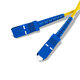 Chen Feiyang Telecom grade fiber optic jumper SC/FC/ST/LC single-mode single-mode double-core low-smoke halogen-free fiber optic jumper SC-SC (single-mode single-core) 3 meters