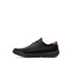 Clarks Ashcombe series men's comfortable breathable lace-up fashionable business commuting casual shoes black 261611867 42