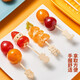 Suncojia candied haws skewers, bamboo skewers, fruit dessert skewers, Oden cooking skewers, barbecue skewers, children's cute cartoon bamboo skewers, 50 pieces