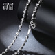 Misu gift boyfriend platinum necklace for men and women, Pt950 car flower laser ball chain, classic platinum chain, birthday, customized other weights, contact customer service
