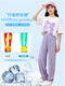Mlgt French Trendy Children's Clothing Girls Suit Summer Summer à manches courtes à manches larges à manches