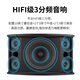 HYUNDAI现代专业会议室音响设备套装蓝牙功放培训教室舞蹈室家庭KTV背景音乐系统壁挂音箱 【两音响/四鹅颈】会议音响套装（50-120平）