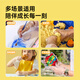 Cui Dahuang Disposable Gloves Children's Yellow Duck Co-branded PE Material Thickened Food Grade Leak-proof Children's Model 3-6 Years Old 100 Pcs