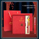 Licepap Laptop Personalización de logotipo imprimible Personalización de regalos de negocios para clientes y empleados El equipo de construcción de equipos prácticos Souvenirs Gift Gift Gift Set Activity Activity Souvenirs Brown Laptop + Signature Pen set