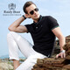 Raidy Boer/Redy Boer Sommer Neues Produkt Herrengeschäft Casual Revers Short Sleeve T-Shirt 7036 Red 170/48/m