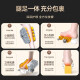 
AUX foot massager leg massager kneading and heating multi-function foot massager for father and mother's holiday gift [Rose gold] foot massage + dual use of legs and feet + multi-frequency vibration + warm air heating
