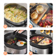 WMF electric hot pot electric cooking pot multi-functional pot split hot pot special pot multi-purpose household shabu pork pot WMF-1554 multi-functional Yuanyang electric hot pot