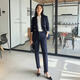 Lady Bird black professional suit suit for women, slim and high-end formal wear, workplace college student interview small suit