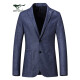 Septwolves suit men's spring and autumn fashion business casual gentleman's blended single suit casual jacket coat top