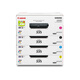 Canon CRG335 Original Toner Patrone 335E Pulver Box Schwarz Farbe Canon LBP843CX LBP841CDN Druckerpatronen-Toner-Patronen-CRG-335 Vierfarbes großer Kapazitätssatz (einschließlich 4-Toner-Patronen) offizieller Standard