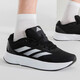 Adidas Herrenschuhe Sommer neue Sportschuhe leichte leichte atmungsaktive Freizeitschuhe Mesh Laufschuhe Id9849 Schwarz und Weiß 40