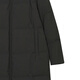 
LESS winter loose large-fit double-head zipper down jacket for women with hooded white goose down jacket for women 2O0C13240 001 black XS