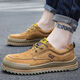 Carter CAT men's shoes breathable Martin boots men's summer new style construction site labor insurance workers British welders retro outdoor 8050 khaki 42 one size larger than sports shoes