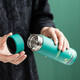 Shengbizi chinesischer Stil Souvenir Business Geschenk High-End Practical Thermos Cup Set Abschlussgeschenk für Lehrer und Mitarbeiter Dai Green National Trend Water Cup Set Geschenkbox 450 ml Hauswarming Geburtstagsgeschenk für Herren-Ruhestand Souvenir Praktisch