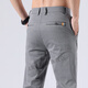 LMAY广州市增城简越服饰个体店升级面料男士嘻哈风裤修身百搭显瘦弹力 653灰色 32码(130-145斤)