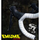 Drilling EMUME mummy road handlebar with bicycle handlebar wrapping belt non-slip breathable friction and corrosion resistant strap black-white dots