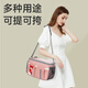 
Beijia Yuanying Stroller Hanging Bag Storage Bag Multifunctional One-Shoulder Crossbody Mom Bag Storage Bag Trolley Large Capacity Mommy Bag Lisemie-Mobile Windows + Charging Port-Carrying Can Be Back and Hanging