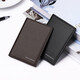 Empereur Paul Polo Ultra-Thin Mini Carte Sac Men de permis de portefeuille Vertical pour hommes Vertical Men Trad Clip Carte de carte Banque de permis de conducteur de portefeuille Men
