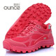 OUNCE R100 cross-country running shoes, outdoor running competition shoes (size is too small, it is recommended to choose one size larger) Blue Mustard 44