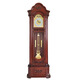 
Yunhao European style villa luxury vertical clock living room Chinese retro seat clock solid wood mechanical clock retro floor pendulum clock 9922