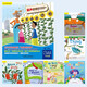 Li Sheng Wonderful English Picture Book Level 3 2 (set of 6 volumes in total, click-to-read version with audio code scan)