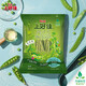 Shanghaojia Snow Pea Snacks Puffed Food 55g/bag Mustard Flavor 55g*3+Original Flavor 55g*3