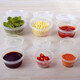 Jidaocook 100 pieces thickened 20ml small plastic cup disposable tasting cup transparent one-cup tasting cup 20ml transparent thickened 100 pieces without lid