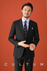 CULTUM anti-wrinkle, iron-free, easy-care black large size suit for men, professional business formal wear, high-end wedding suit, version A, black single suit 54