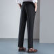 Pantalon décontracté Romon For Men Four Seasons, pas de pantalon d'affaires en fer et en rides pour hommes, confortable à jambes droites et pantalon pour hommes respirant LM71J201