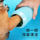 Crazy puppy dog ​​foot washing artifact automatic foot cleaning cup pet paw washer blue trumpet