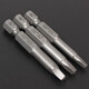 Herramienta Fukuoka Triángulo de broca de forma especial Bitle Beatle Beatle Bitle Bit Bits Electric Bits con cabezal de broca de aire magnético S2 (FO-9197B) Un solo paquete