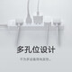 Xiaomi (MI) Mijia 5-Loch-Plug-in-Board Neue Nationale Standard-Socket-Überlastschutzschutz Hochtemperature Flame-Retardant Platin Drag Board in voller Länge 2 Meter allgemeines Steuerelement Xiaomi 5-Loch-Plug-in-Board
