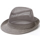 Jingcheng Top Hat Men des hommes d'âge moyen et âgé du chapeau âgé des hommes âgés cool chapeau décontracté en extérieur