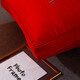 Nanjiren (Nanjiren) wedding pure cotton wedding pillows, a pair of home double embroidered big red pillow cores, couple wedding wedding pillows, whole head cores, loving each other, 48X74cm, one pair