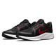 Nike (Nike) Laufschuhe Herrenschuhe für Sommer neue Luftpolsterkissen-Resistente, Schock-resistente, leichte, komfortable und vielseitige lässige und atmungsaktive Sportschuhe DA1105-001 Schwarz und Rot-Farbanpassung 44