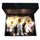 Baiyuan Astronaut ornaments cute model small spaceman home living room desktop decoration ornaments birthday gift starry sky blue four-piece set