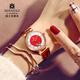 
MANJAZ Swiss watch women's trendy waterproof imported new women's quartz watch for wife 38 Women's Day gift 6189E X6-RTR-N2