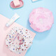MINISO Sanrio waterproof cartoon shower cap waterproof shower cap baked oil shower cap travel portable (3 pieces)