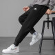 阿迪达斯（adidas）男装套装 25夏季新款跑步休闲帅气舒适透气圆领短袖衫 针织长裤子 GK9226/棉质长裤单件 M/175