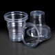 Chunshao thickened disposable cup plastic cup transparent mouth cup 1000 pieces catering plastic cup aviation cup whole box water cup wholesale thickened 200ml smooth cup 1000 piece whole box