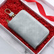 MAIWEINI retro simple zipper key bag for women's waist hanging key bag multifunctional household small bag large capacity car men's Hibiscus purple [can hold access card/key/card]