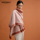 Wanshili Wensli Wolle Schal Frauen Winterstil verdickte Schal Red Schal Geschenkbox für Mutter Chunjing Pink
